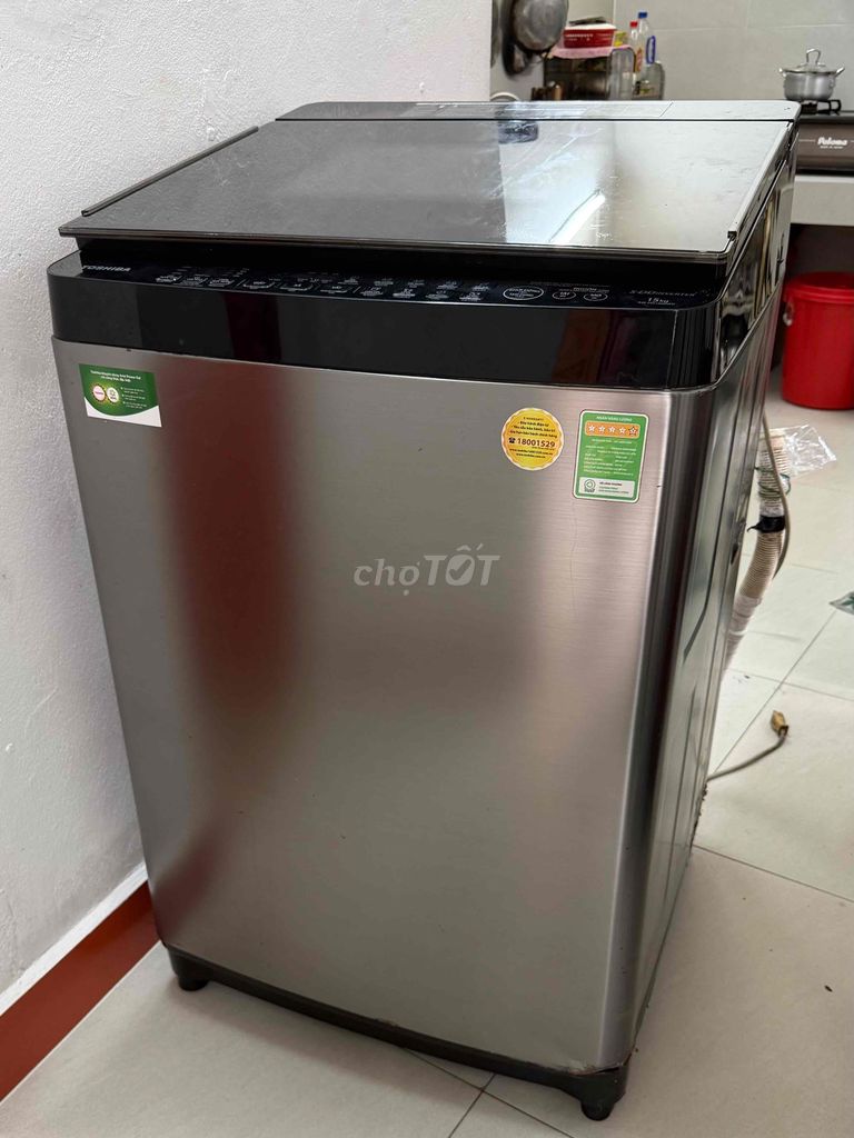 Máy giặt Toshiba AW-DG1600WV 15kg Bạc lỗi. Mua bán Máy giặt tại Huyện Hóc Môn Tp Hồ Chí Minh được đăng bởi THÀNH hình 1