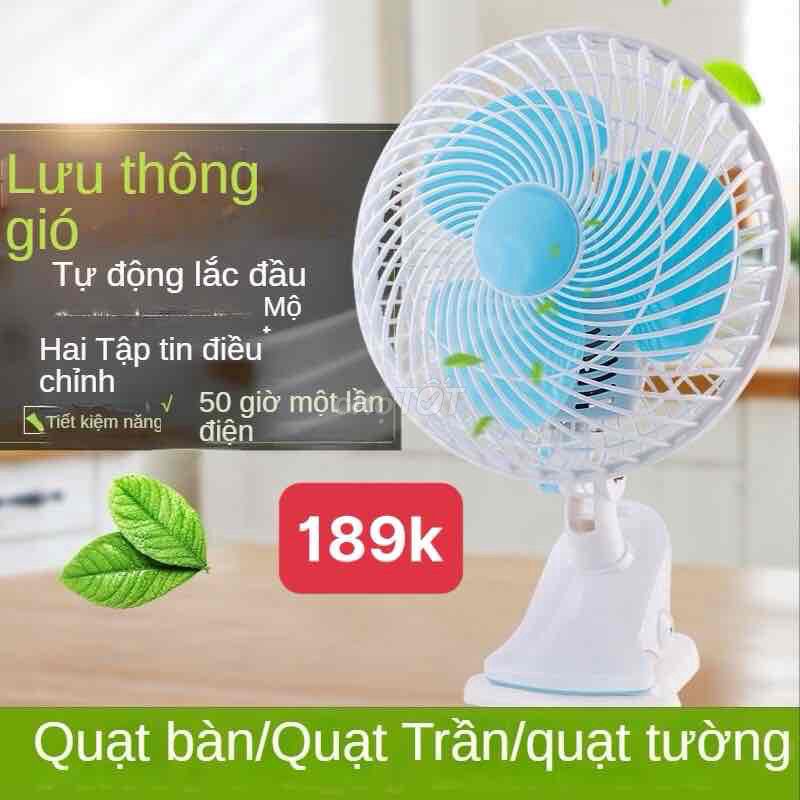 🔥QUẠT KẸP CẮM ĐIỆN 220V XOAY 180 ĐỘ 👉189k