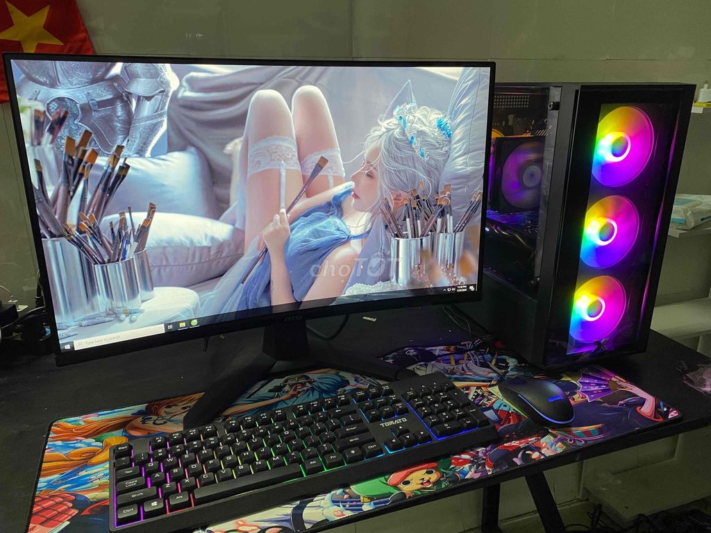 Màn hình Gaming MSI 27in cong 280HZ còn BH 4/2028. Mua bán Phụ kiện (Màn hình, Chuột...) tại Huyện Định Quán Đồng Nai được đăng bởi Tuyết Văn Hậu hình 1