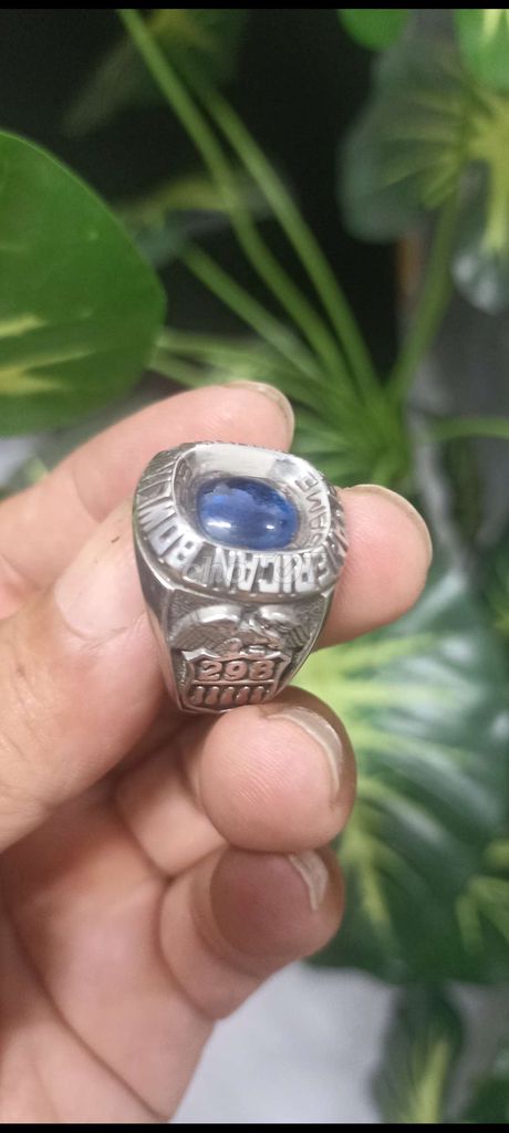 Nhẫn mỹ hợp kim đeo như vàng trắng có giao lưu síp. Mua bán Phụ kiện thời trang khác tại Quận 10 Tp Hồ Chí Minh được đăng bởi văn phúc  hình 1