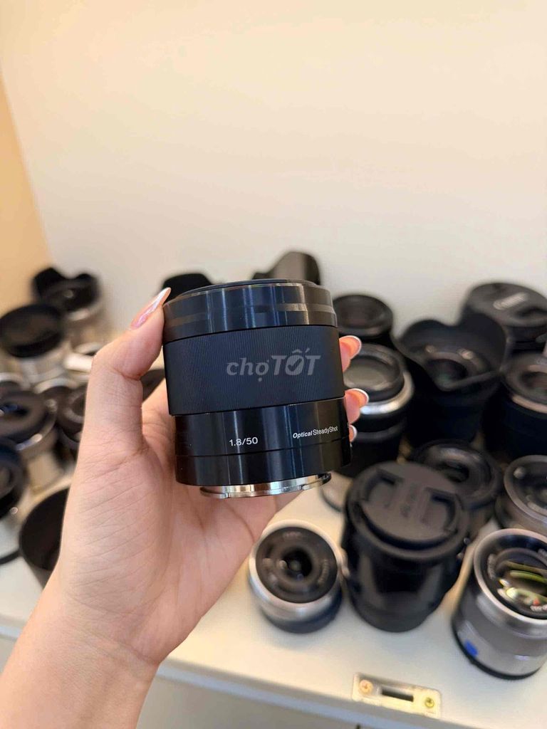 Ống kính Sony E 1.8/50 OSS Đen. Mua bán Máy ảnh, Máy quay tại Quận Phú Nhuận Tp Hồ Chí Minh được đăng bởi Khánh máy ảnh top 1 hình 1