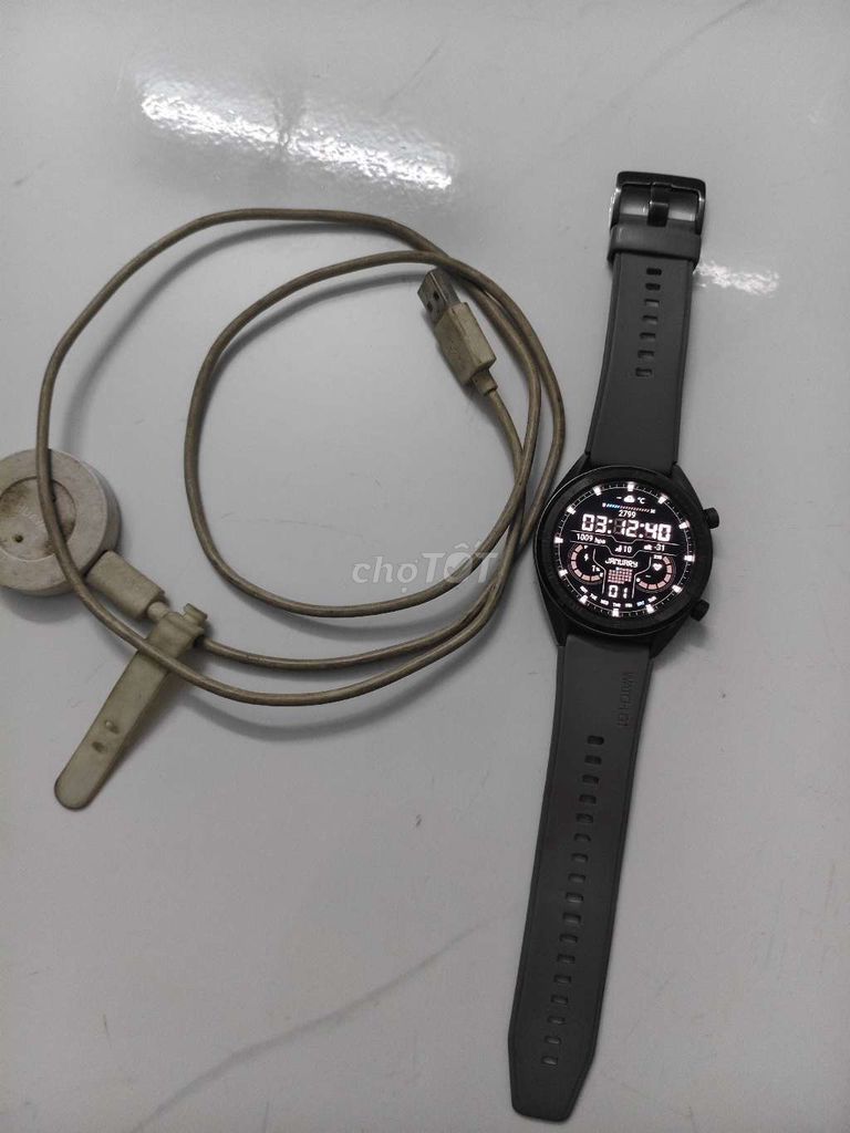 Huawei Watch GT1 Xám Liệt nửa màn hình. Mua bán Thiết bị đeo thông minh tại Huyện Bình Chánh Tp Hồ Chí Minh được đăng bởi Bảo hình 1