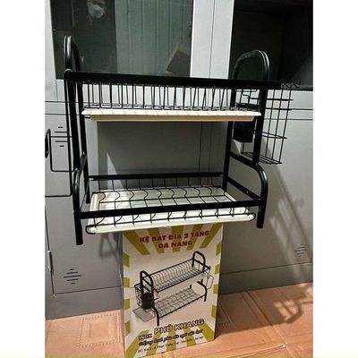 Kệ úp chén dĩa 2 tầng bằng sắt. Mua bán Tủ, kệ gia đình tại Thành phố Vĩnh Long Vĩnh Long được đăng bởi Trường