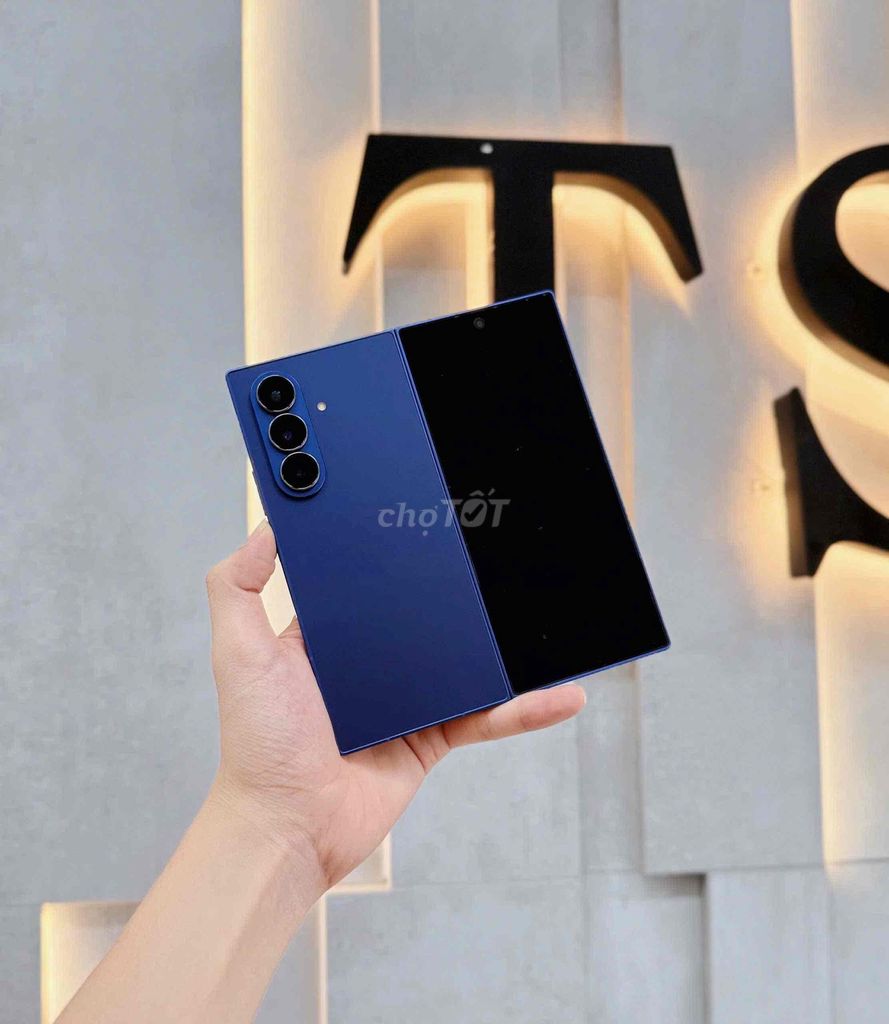 Samsung Z Fold7 256GB Blue Chinhd Hãng Vn. Mua bán Điện thoại tại Quận Thanh Khê Đà Nẵng được đăng bởi Thiện Lê TShop 16 Lê Đình Lý hình 1