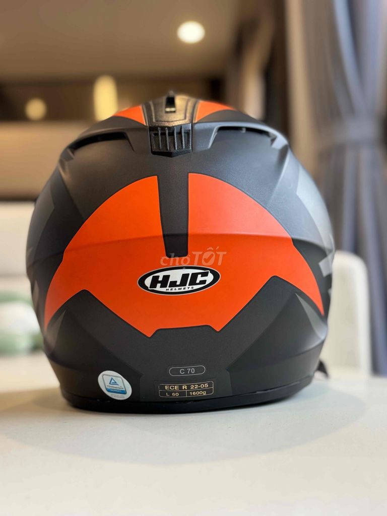 Mũ bảo hiểm fullface HJC C70 (bản châu âu). Mua bán Phụ tùng xe tại Huyện Gia Lâm Hà Nội được đăng bởi Tung Ngo hình 4