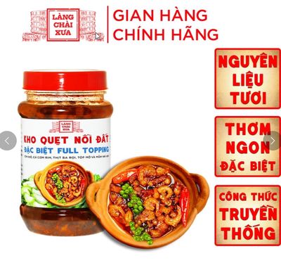 KHO QUẸT NỒI ĐẤT LÀNG CHÀI XƯA THƠM NGON ĐẶC BIỆT. Mua bán Đồ ăn, thực phẩm và các loại khác tại Quận Hoàng Mai Hà Nội được đăng bởi Siêu thị Anh Tú 88