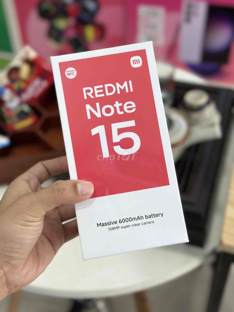 🌟 REDMI NOTE 15 6/128 🌟 NEW CHÍNH HÃNG🎁 GÓP 0%. Mua bán Điện thoại tại Quận Ngô Quyền Hải Phòng được đăng bởi TRAN SONG HA hình 1