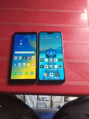 Huawei y9 2019 + Samsung A7 2018 (Ram 4/64gb)