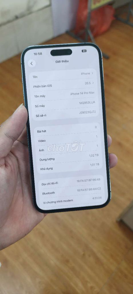 iPhone 14 Pro max quốc tế mỹ 1TB. Mua bán Điện thoại tại Huyện Gia Lâm Hà Nội được đăng bởi huy hình 1