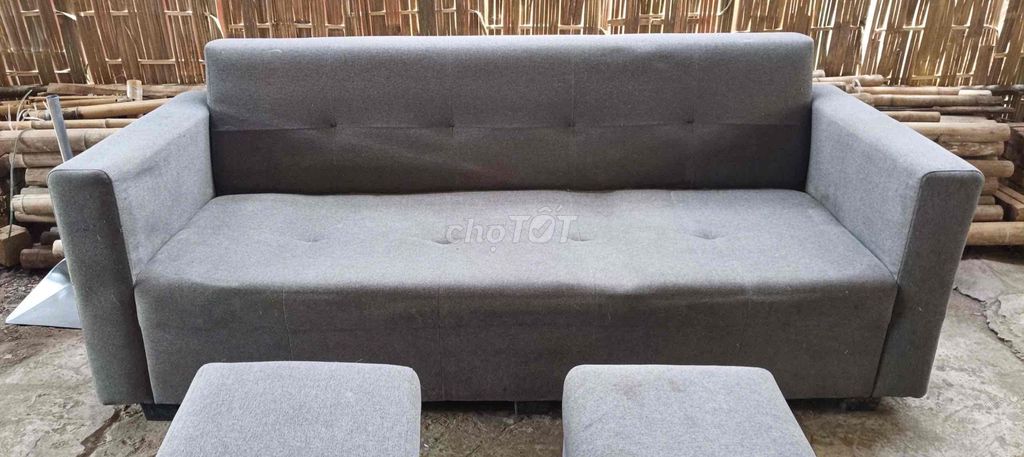 Ghế sofa vải xám hiện đại. Mua bán Bàn ghế tại Quận Tây Hồ Hà Nội được đăng bởi Amisue Phạm hình 1
