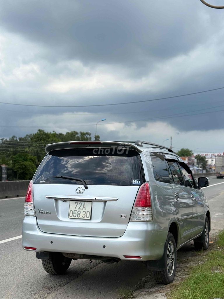 Toyota Innova 2009 G - xe gd máy zin keo chỉ zin. Mua bán Ô tô tại Thị xã Bến Cát Bình Dương được đăng bởi Xe Máy Thành Vinh hình 7