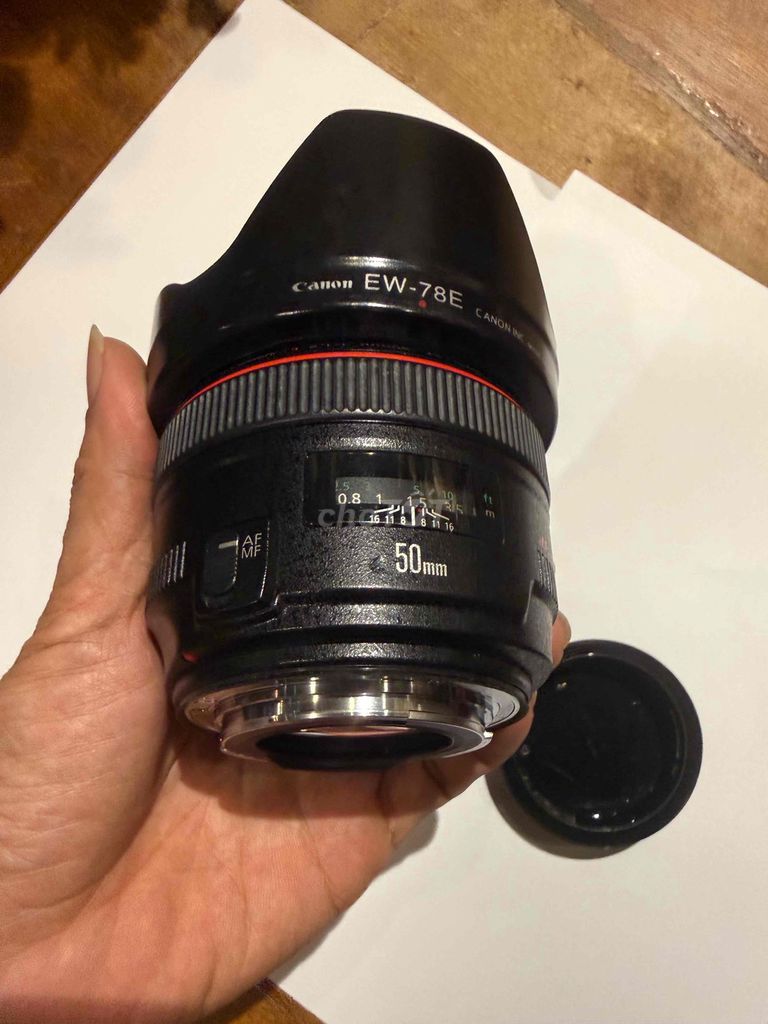 Ống kính Canon 50 1.2L. Mua bán Máy ảnh, Máy quay tại Quận Phú Nhuận Tp Hồ Chí Minh được đăng bởi Phong hình 1