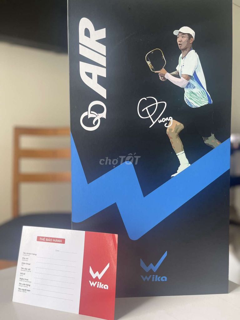 Vợt Pickleball Wika QD Air Carbon Kem. Mua bán Đồ thể thao, Dã ngoại tại Quận Phú Nhuận Tp Hồ Chí Minh được đăng bởi Thanh hình 1
