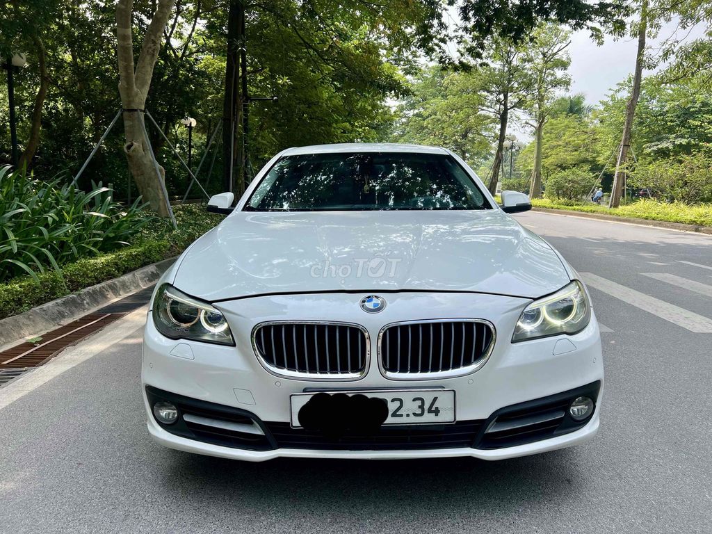 BMW 520i 2014 белый Германия автомат 2.0L