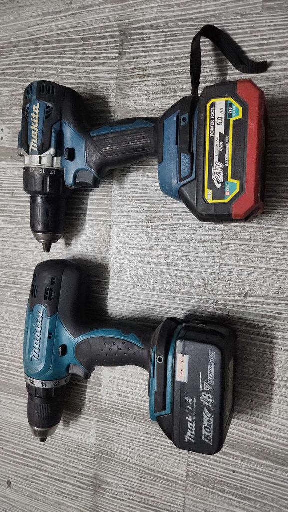 Máy khoan pin Makita 18V, 21V 5.0Ah Xanh Đen. Mua bán Đồ chuyên dụng, Giống nuôi trồng tại Quận Ngô Quyền Hải Phòng được đăng bởi Minh Trí Trần hình 1