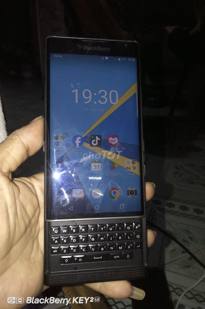 BlackBerry Priv Đen Đã sử dụng. Mua bán Điện thoại tại Huyện Châu Thành Tiền Giang được đăng bởi Võ Trung Hiếu hình 1