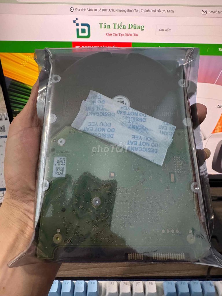 Ổ cứng HDD Western Digital WD101PURP. Mua bán Linh kiện (RAM, Card...) tại Quận Bình Tân Tp Hồ Chí Minh được đăng bởi Tân Tiến Dũng hình 1
