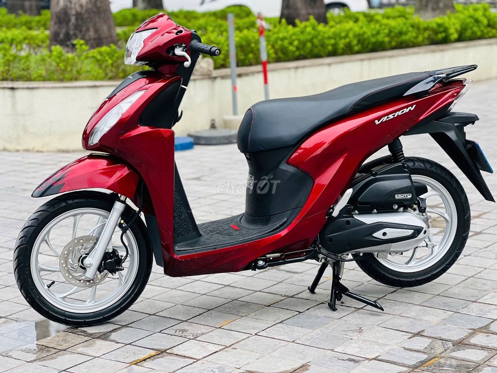 HONDA VISION 110 FI ĐỎ MẬN 223 BẢN CAO CẤP BAO ZIN. Mua bán Xe máy tại Quận Cầu Giấy Hà Nội được đăng bởi Mai Khánh hình 3