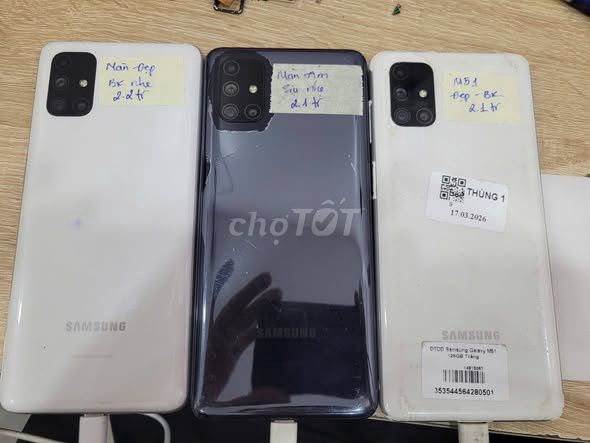 Samsung Galaxy M51 Trắng màn đẹp. Mua bán Điện thoại tại Quận 1 Tp Hồ Chí Minh được đăng bởi Hội Đồ Điện Tử hình 1