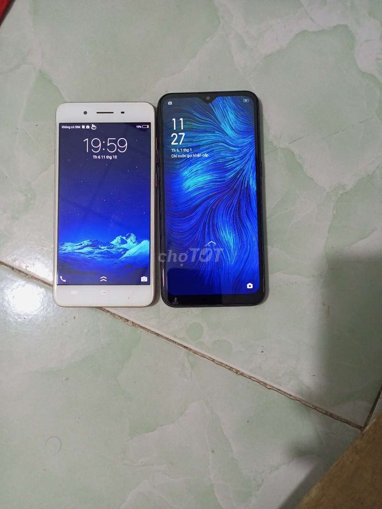 Oppo a1k,vivo y55