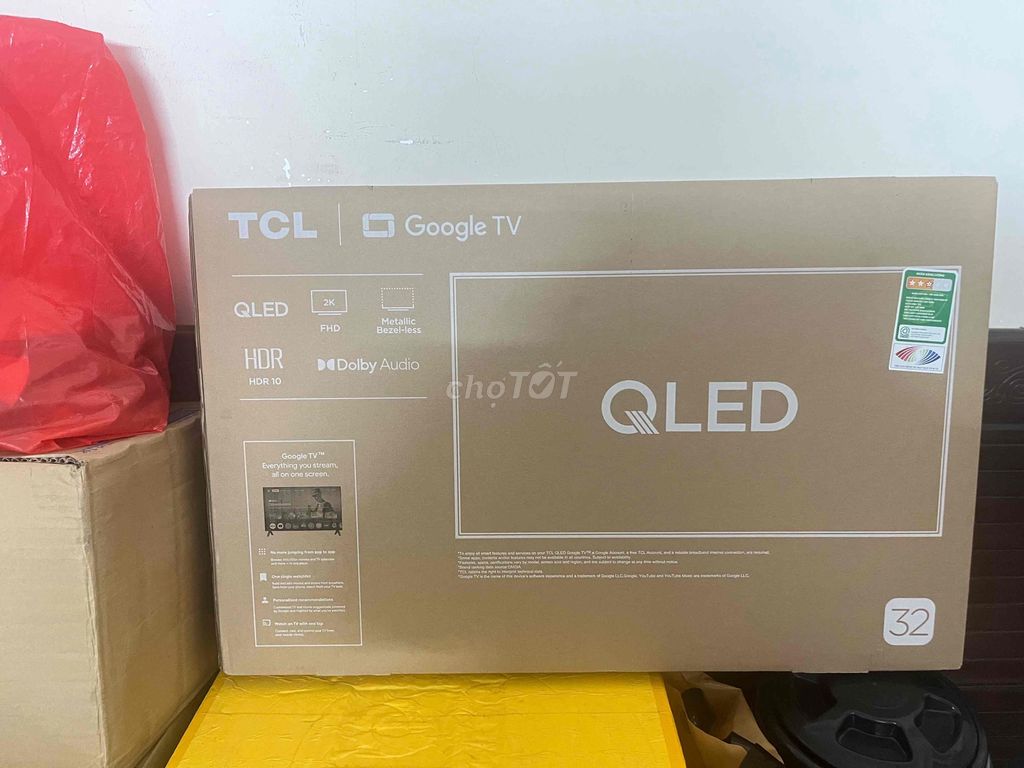 Tivi TCL 32S5K 32 inch nguyên thùng chưa khui. Mua bán Tivi, Âm thanh tại Quận Thanh Khê Đà Nẵng được đăng bởi Bao Gia hình 1