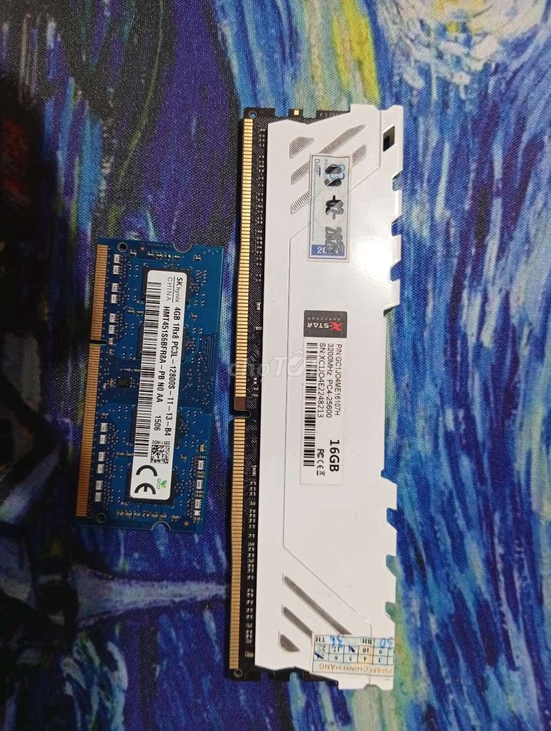 RAM XSTAR 16GB DDR4 3200MHz Trắng. Mua bán Linh kiện (RAM, Card...) tại Thị xã Phú Thọ Phú Thọ được đăng bởi Quân Hoàng hình 1