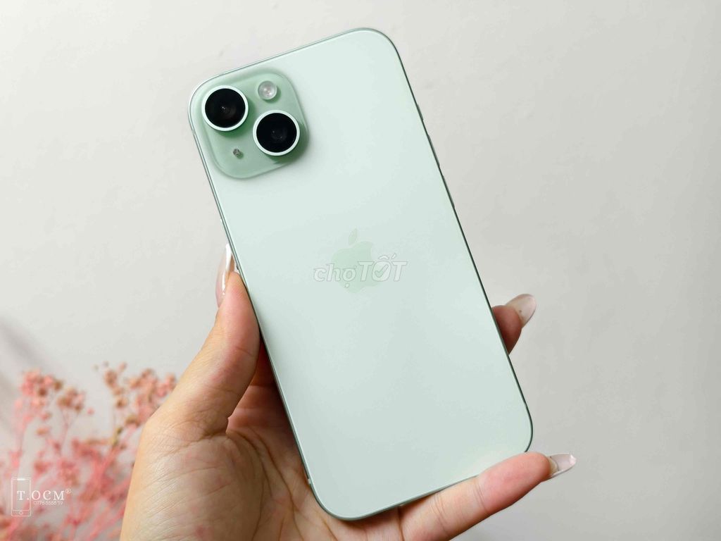iPhone 15 Green 512Gb - Quốc Tế Sim Vật Lý. Mua bán Điện thoại tại Quận 5 Tp Hồ Chí Minh được đăng bởi Ánh Nguyệt hình 1