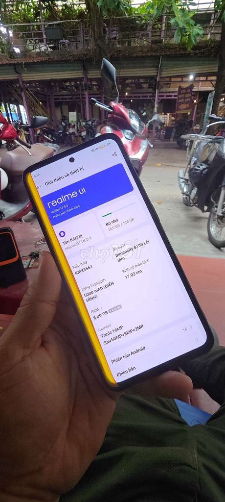 Realme Neo 3 8GB 128GB Tím Màn sọc. Mua bán Điện thoại tại Thành phố Thủ Đức Tp Hồ Chí Minh được đăng bởi Thích Trải Nghiệm  hình 1