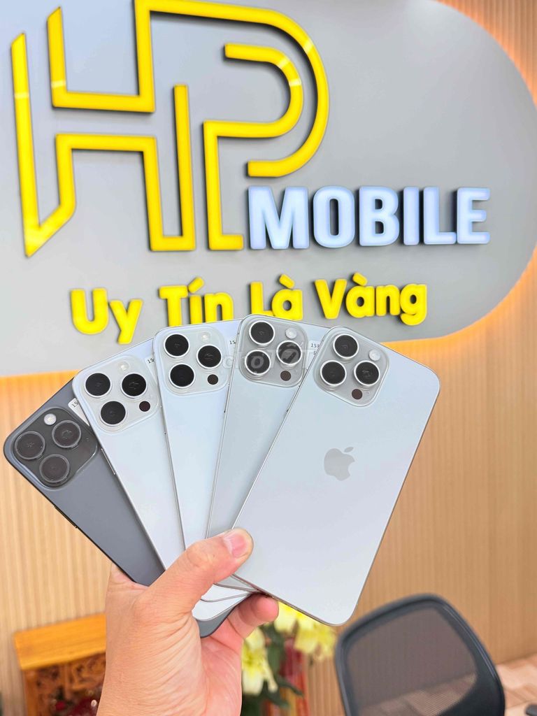 Apple iPhone 15 Pro Max 256GB Xám. Mua bán Điện thoại tại Thành phố Đồng Xoài Bình Phước được đăng bởi Hoàng  Minh Phụng hình 1