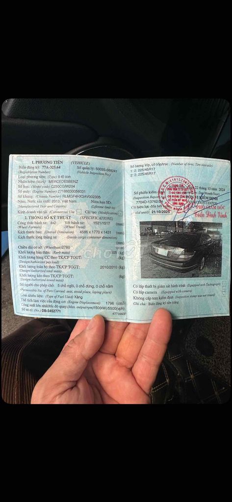 Mercedes Benz C Class 2010 C250 CGI - 100000 km. Mua bán Ô tô tại Thành phố Qui Nhơn Bình Định được đăng bởi Tên chưa cung cấp hình 7