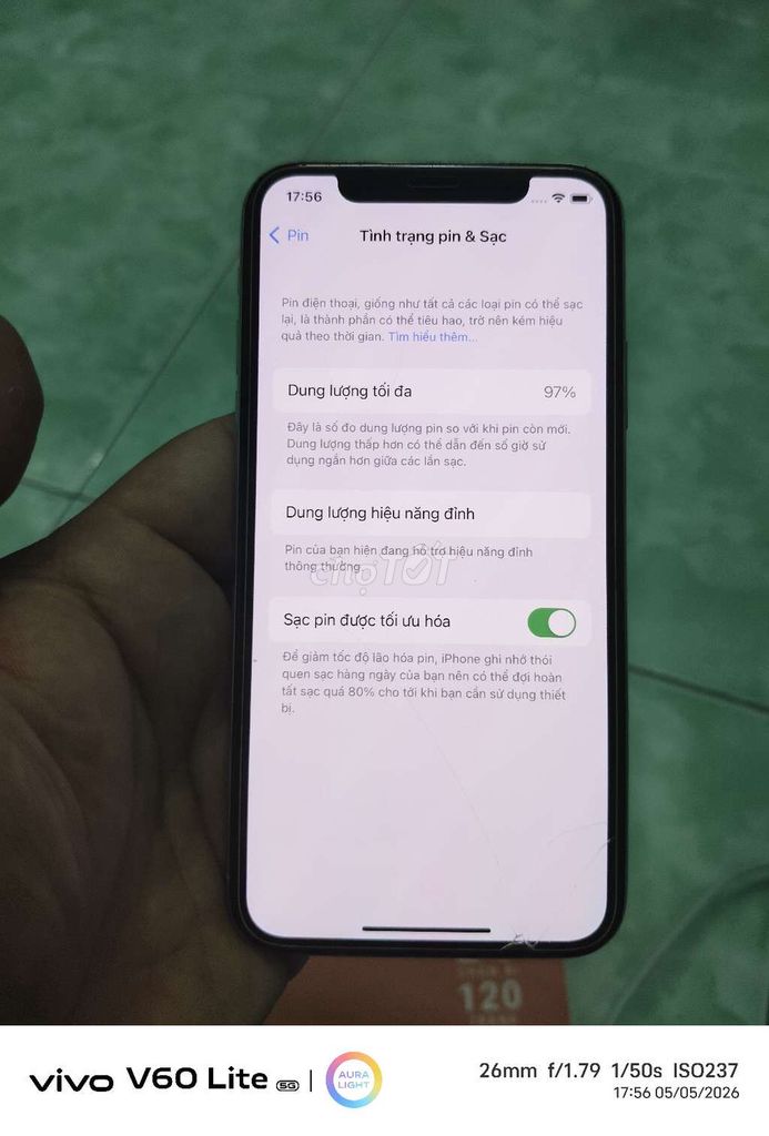 Apple iPhone X 64GB Trắng. Mua bán Điện thoại tại Quận Ninh Kiều Cần Thơ được đăng bởi Nhân hình 1