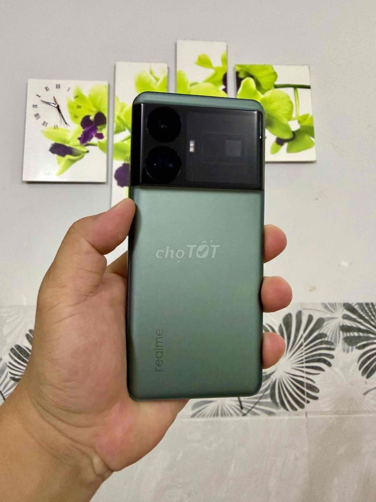 Realme GT 5 snap 8 Gen 2 16/512GB Xanh lá Zin Full. Mua bán Điện thoại tại Thành phố Thủ Dầu Một Bình Dương được đăng bởi Đăng Store hình 1