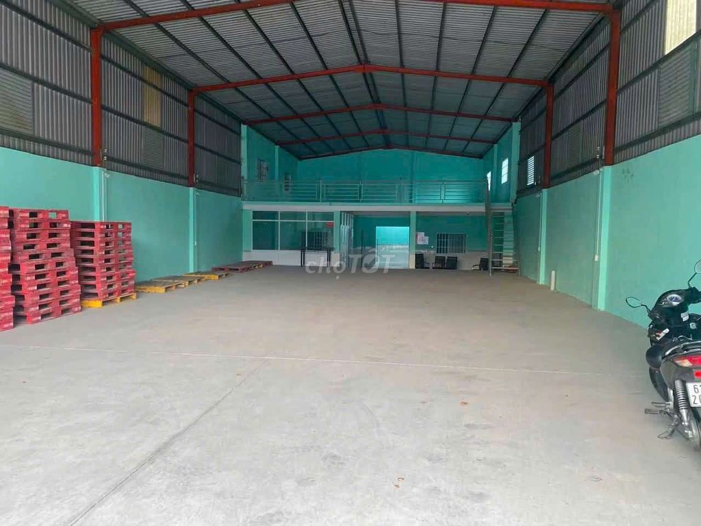 Cho Thuê Nhà Xưởng 420m An Phú Đông Quận.  Xe Container 