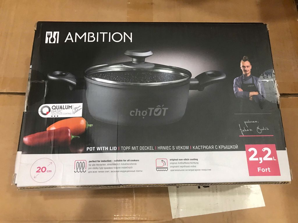 Nồi Ambition của Ba Lan, 20cm , mới nguyên hộp