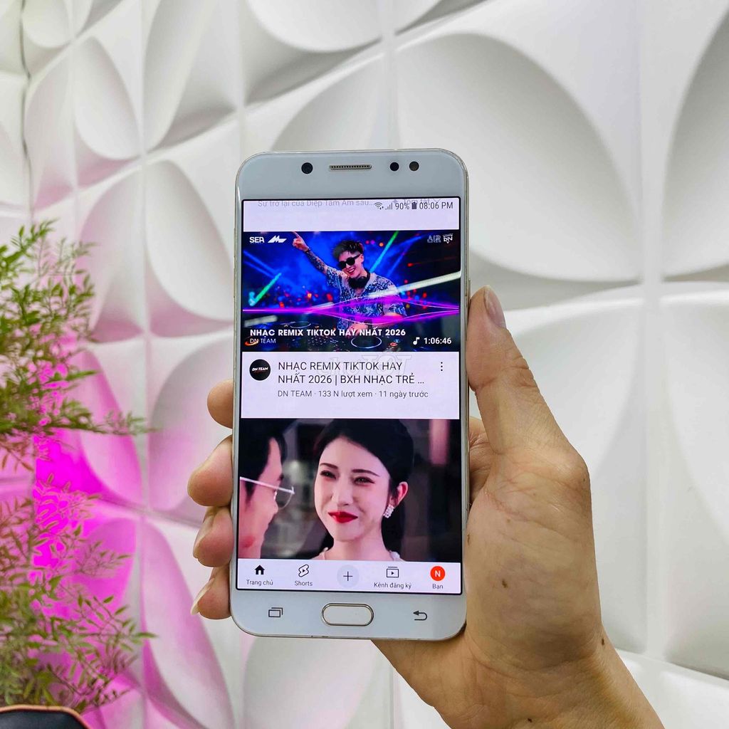 Samsung J7+ 32GB Vàng. Mua bán Điện thoại tại Thành phố Dĩ An Bình Dương được đăng bởi Tứ hình 1
