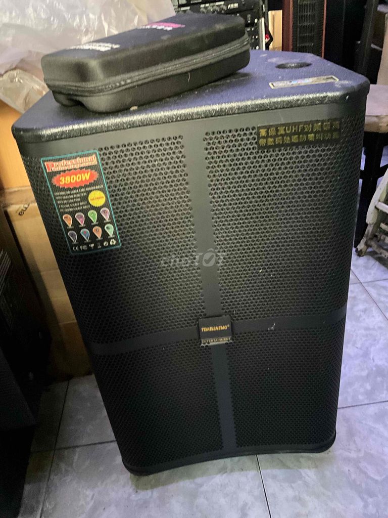 Loa di động Temeisheng 3800W Đen Karaoke mới. Mua bán Tivi, Âm thanh tại Quận 10 Tp Hồ Chí Minh được đăng bởi Phan Thanh Duy Phuong hình 1