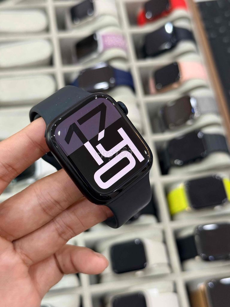 Apple Watch S7 45MM ĐEN ESIM ĐỘC LẬP. Mua bán Thiết bị đeo thông minh tại Quận Ninh Kiều Cần Thơ được đăng bởi Phạm Minh Tâm hình 1