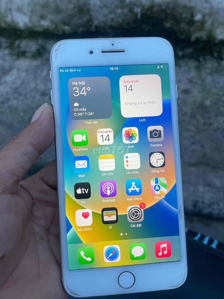 Apple iPhone 8 Plus 64GB Trắng Đã sử dụng. Mua bán Điện thoại tại Quận Tân Phú Tp Hồ Chí Minh được đăng bởi long tứ hình 1
