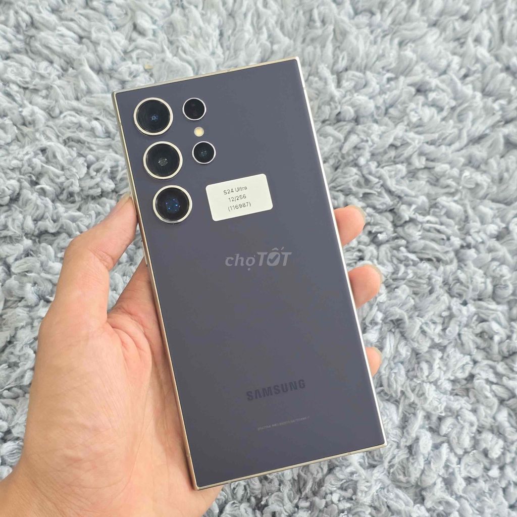 🚀 Samsung Galaxy S24 Ultra 256GB Đen | Có trả góp💳. Mua bán Điện thoại tại Quận Ngô Quyền Hải Phòng được đăng bởi minmobile HP hình 1