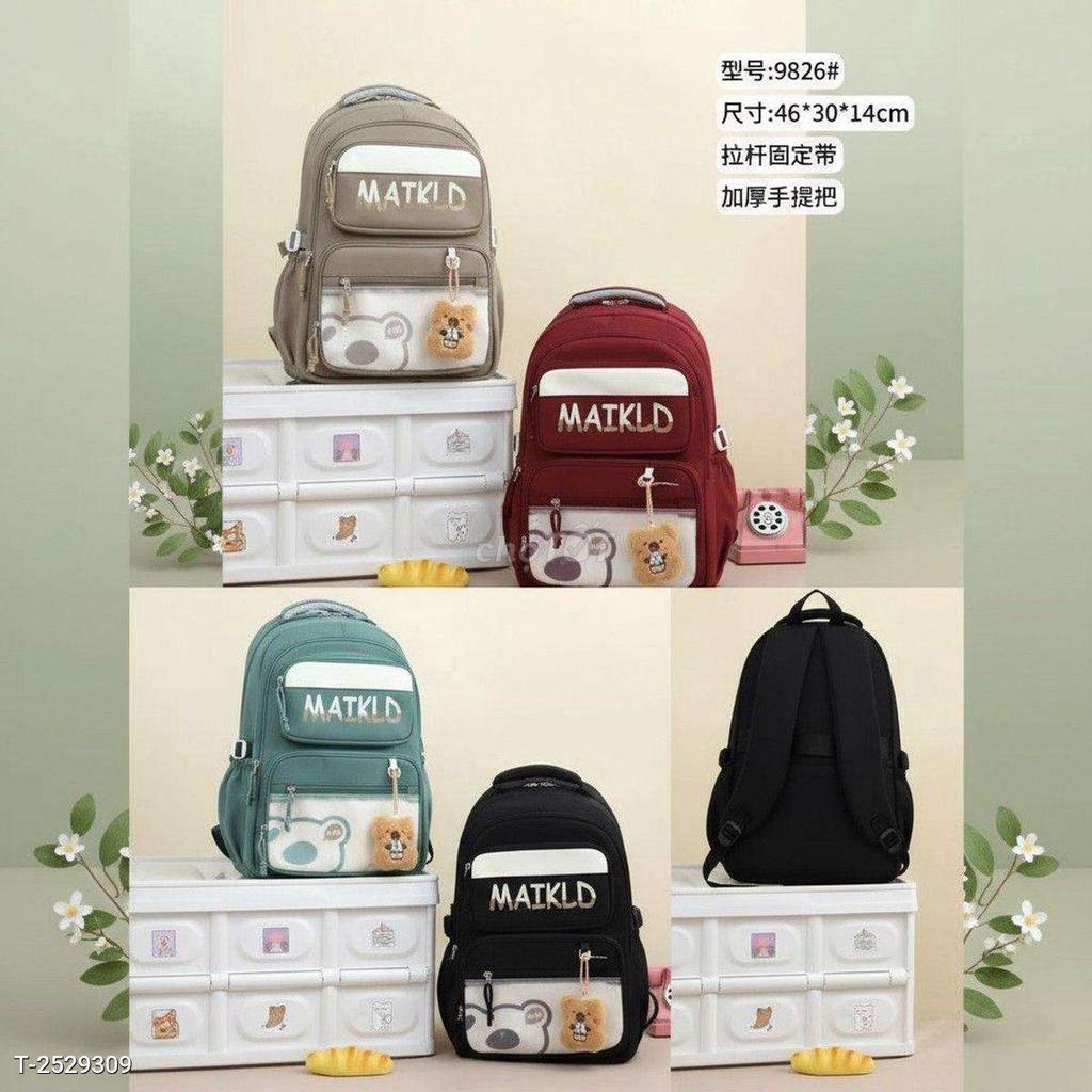 Balo học sinh MAIKLD A9826 46x30x14cm. Mua bán Túi xách tại Huyện Bình Chánh Tp Hồ Chí Minh được đăng bởi Nguyễn Minh Tiến hình 1