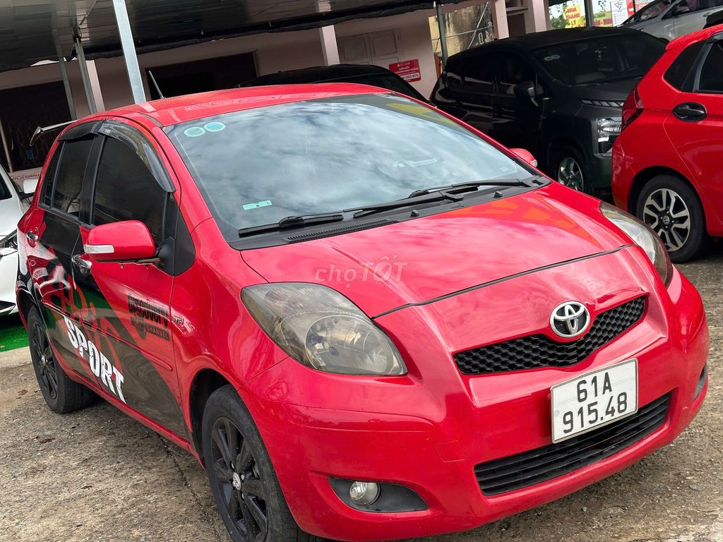 Toyota Yaris Đỏ 5 chỗ Số sàn. Mua bán Ô tô tại Huyện Long Thành Đồng Nai được đăng bởi huynh van hoa hình 6