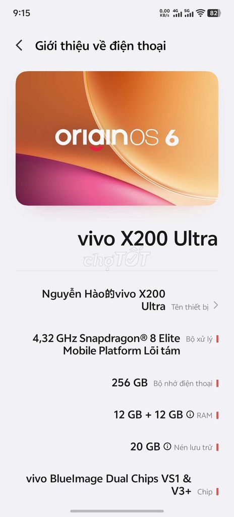 Vivo X200 Ultra 12GB/256GB Snapdragon 8 Elite. Mua bán Điện thoại tại Huyện Lai Vung Đồng Tháp được đăng bởi Nguyễn Hào hình 1