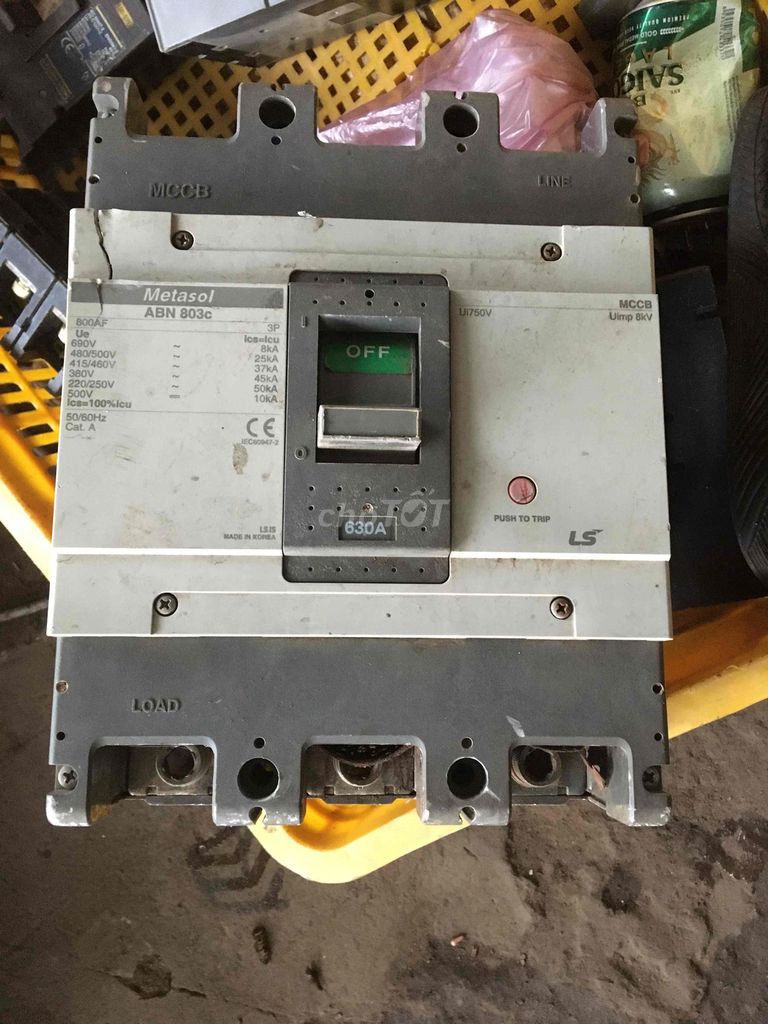 Aptomat Metasol ABN 803c 630A. Mua bán Nội thất, đồ gia dụng khác tại Thị xã Bến Cát Bình Dương được đăng bởi thời gian hình 1