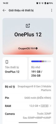 Oneplus 12 97% không lỗi. Giá siêu tốt. Mua bán Điện thoại tại Thành phố Thủ Đức Tp Hồ Chí Minh được đăng bởi Nhan sinh