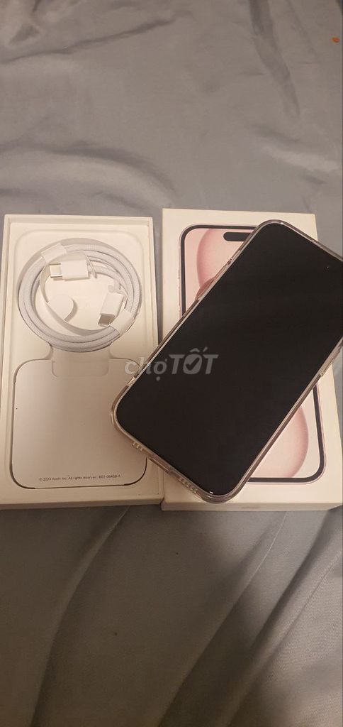iPhone 15 hồng 128Gb bản VN/A