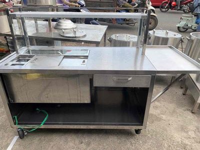 quầy pha chế inox304 có tay đẩy bánh xe. Mua bán Đồ chuyên dụng, Giống nuôi trồng tại Quận Tân Bình Tp Hồ Chí Minh được đăng bởi Tây