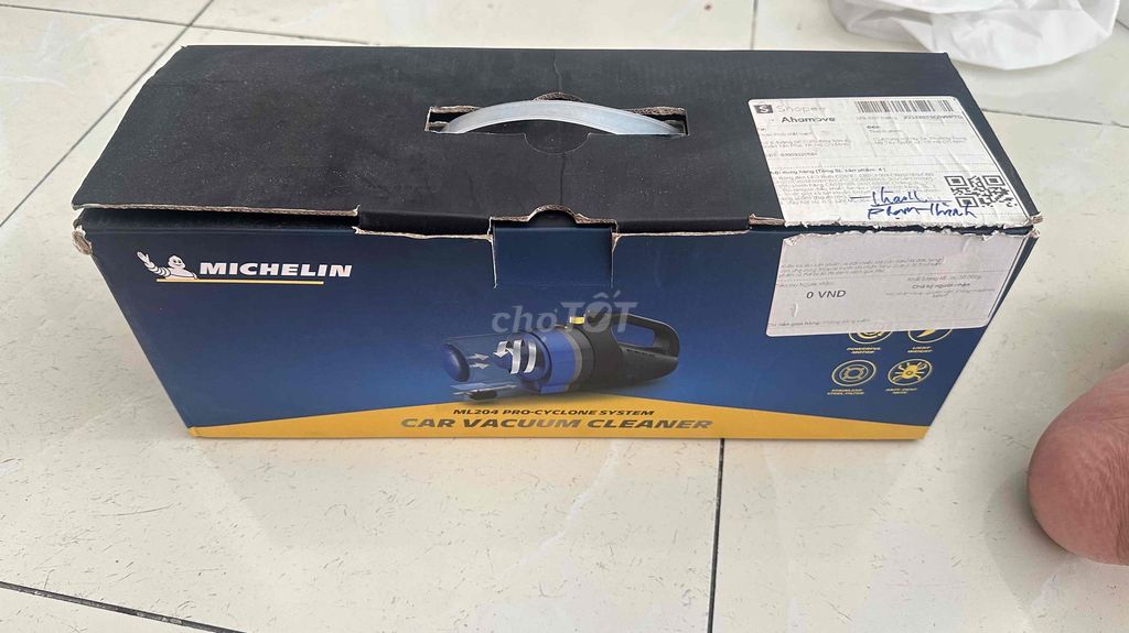 Máy hút bụi ô tô Michelin ML204 Pro-Cyclone. Mua bán Nội thất, đồ gia dụng khác tại Quận 12 Tp Hồ Chí Minh được đăng bởi Thanh hình 1