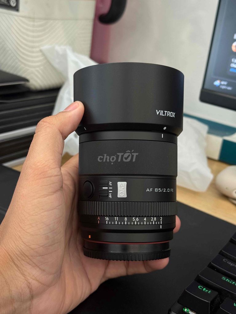 Ống kính Viltrox 85mm f2.0 EVO Sony FE Đen. Mua bán Máy ảnh, Máy quay tại Quận Bình Thạnh Tp Hồ Chí Minh được đăng bởi Gia Lâm hình 1