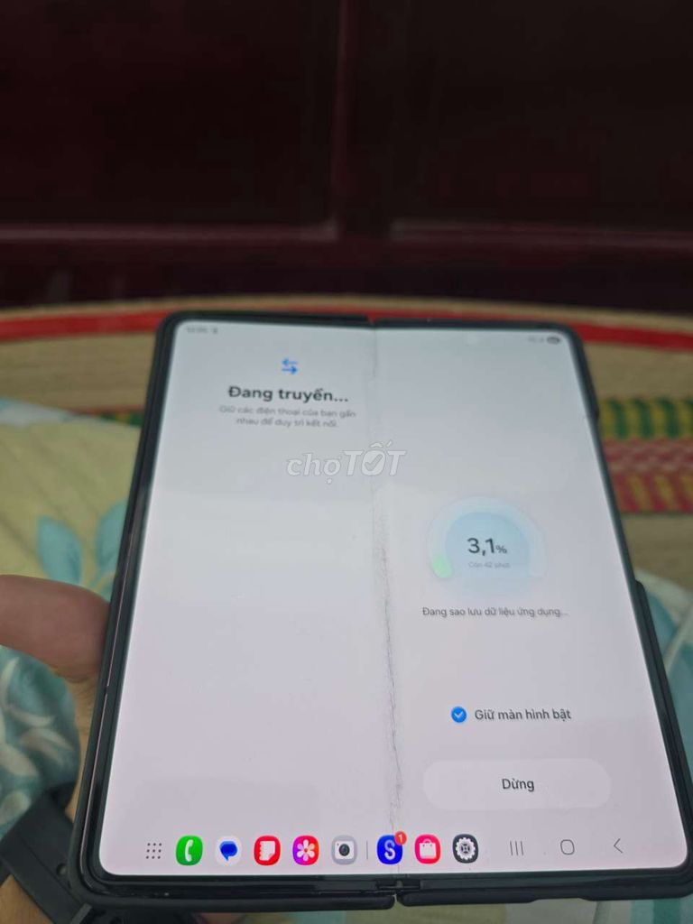 Samsung Galaxy Z Fold 4 Tím Đã sử dụng. Mua bán Điện thoại tại Huyện Càng Long Trà Vinh được đăng bởi Tên chưa cung cấp hình 1