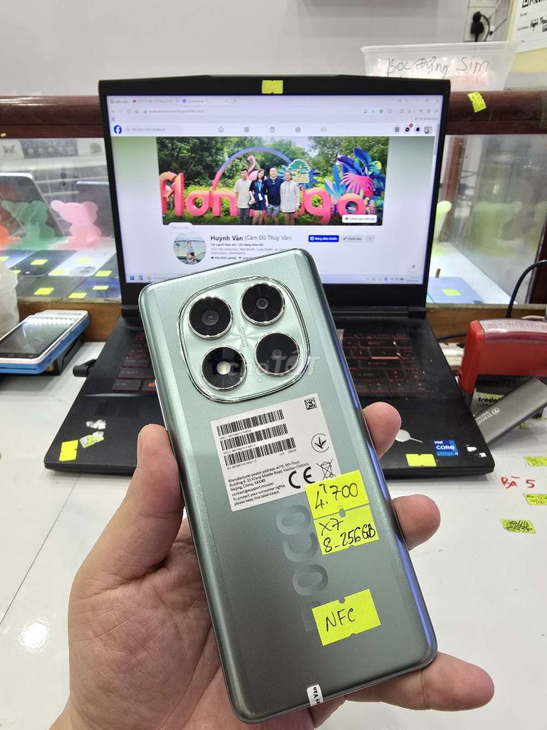 Xiaomi Poco X7 5G Xanh Lá 256GB. Mua bán Điện thoại tại Thành phố Long Xuyên An Giang được đăng bởi Facebook Cầm Đồ Thúy Vân hình 1